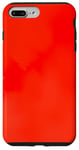 Coque pour iPhone 7 Plus/8 Plus Design esthétique minimaliste abstrait rouge