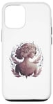 Coque pour iPhone 12/12 Pro Sculpture Femme Femmes Autonomisation Fleurs