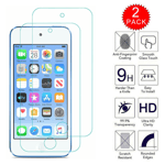 [2-Pack] Clear Tempered Glass Screen Slim Protector for iPod Touch 5/6th 7th Gen