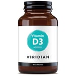 Viridian Vitamin D3 4000iu 90 Vegan Capsules