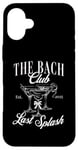 Coque pour iPhone 16 Plus Le Bach Club 2025 : le dernier voyage pour filles de Splash Bachelorette