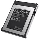 SanDisk PRO-CINEMA - Flash-minneskort - 320 GB - CFexpress, typ B