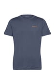 Kwick Hike Back Graphic Ss Tee Blue Columbia Sportswear