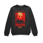 Official Friday the 13th Jason Lives Sweatshirt - Black