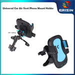 Universal Air Vent Car Mount Phone Holder for iPhones and Smartphones