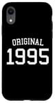 Coque pour iPhone XR Original 1995, 30 ans pour homme et femme, 30e anniversaire