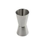 FM Professional 21423 Doseur cocktail 3 cl et 5 cl, doseur alcool inox, verre doseur cocktail, accessoire bar, doseur cuisine, verre doseur à cocktail, doseur bar, Acier inoxydable, 9 x 4,5 cm