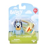 Bluey Figurine 6.3cm Accessoire/2-PACK Piscine Temps & Accessoires Moose Jouets