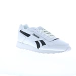 Reebok Glide Mens White Leather Lace Up Lifestyle Trainers Shoes