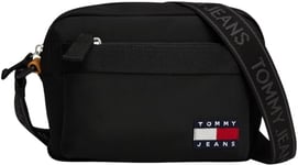 Tommy Jeans Sac à Bandoulière Homme Essential Daily Camera Bag Petit, Noir (Black), Taille Unique