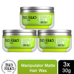 Bed Head TIGI Manipulator Matte Hair Wax for Long Lasting Strong Hold, 30g