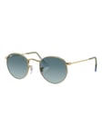 Neuf Lunettes de Soleil Marque Ray-Ban Modèle 3447 Couleur Or Verres Bleu Nuancé