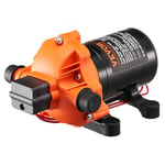 VEVOR NMDP33-G18-60-12 Pompe à Eau à Membrane 12V, Orange