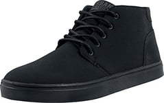 Urban Classics Homme Hibi Mid Shoe Basket, Multicolore, Noir et Noir, 39 EU