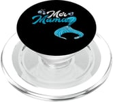 Mer Mama Fête des Mères Sirènes Mère PopSockets PopGrip pour MagSafe