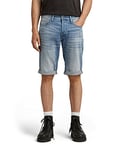 G-STAR RAW Men's 3301 Short, Blue (lt aged D07432-8973-424), 30