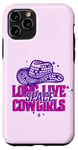 Coque pour iPhone 11 Pro Long Live Space Cowgirls Country Rodeo Southern Cowgirls