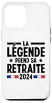 Coque pour iPhone 12 Pro Max La Légende Prend Sa Retraite Pension 2024 Idée De Cadeau