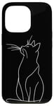 Coque pour iPhone 13 Pro Dessin de chat