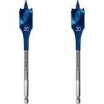 Bosch Professional 1x Expert SelfCut Speed Spade Drill Bit (for Softwood, Chipboard, Ø 20,00 mm, Length 152 mm, Accessories Rotary Impact Drill) (Pack of 2)