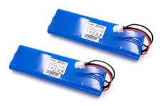 vhbw 2x NiMH batterie 3000mAh (18V) pour tondeuse à gazon robot tondeuse Husqvarna Automower 210C, 220AC, 230ACX, 260ACX, G2 2004-2006, SH