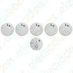 Set of 5 x  KF20 Optical Smoke Alarms & 1 x Kidde KF30 Heat Alarm