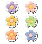 18Pcs 6Colour Shoes Accessories Flower Shoes Buttons Decoration For Croc Charms