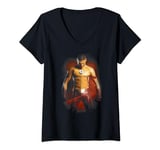 The Flash TV Series Kid Flash Stance T-Shirt avec Col en V