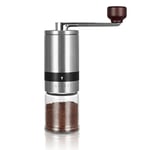 Vzaahu Manual Coffee Burr Grinder, with External Adjustable Coarseness, Ceramic Conical, Hand Coffee Grinder, Fast Grinding Portable, Birthday, Housewarming Gift