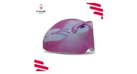 Casque de velo enfants filles   animal rose   small 48 54cm