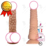 LCC® Stor mjuk dildo Realistisk sugkopp Erotiska leksaker Big Dick Dildo Enorm kvinnlig dildo Sexleksaker för vuxna Sexleksaker