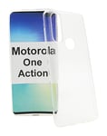 Ultra Thin TPU Skal Motorola One Action (Clear)