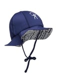 Sun Hat Frostpink 44/46Cm Sport Sun Hats Blue ISBJÖRN Of Sweden