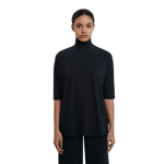 Residus Tomasine Turtleneck Top - Marine Blå