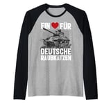 German Panther tank WW2. Panzerkampfwagen V tank Raglan Baseball Tee