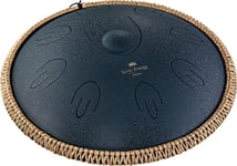 Octave Steel Tongue Drum. D Amara. Navy Blue