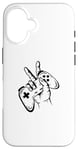 Coque pour iPhone 16 Console de jeu avec manette