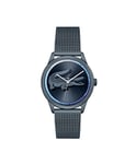 Lacoste Montre Analogique à Quartz pour femme avec Bracelet milanais en acier inoxydable Bleu - 2001260