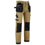 MS9 Mens Work Cargo Combat Holster Pockets Tactical Working Work Trouser Trousers Pants Jeans Khaki