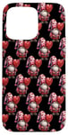 iPhone 15 Pro Max Funny Valentines Gnome Dad Graphic With Red Heart Lollipops Case