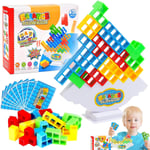 Balansblock, ryska byggklossar, dekompressionsbalansbyggklossar, Tetris Tower Balance Building Toy, Balanserande staplingsleksaker 32 pieces