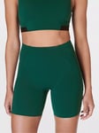 Sweaty Betty Power UltraSculpt High Waist Advantage Sport Shorts, Retro Green