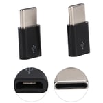 New 2x Micro USB To TypeC OTG Adapter Syncing Data Transfer And Charging Adapter