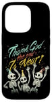 Coque pour iPhone 14 Pro Thank God The End is Near Skeletons Halloween Nouvel An