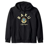 Baku Azerbaijan family vacation Baku trip Azerbaijan Capital Zip Hoodie