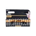 Duracell Simply - AA Alkaline Batteries - 12 Pack ⭐️⭐️⭐️⭐️⭐️ ✅️