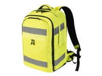 DICOTA Hi-Vis - Ryggsäck - 32-38 liter - termoplastisk polyuretan (TPU), 600D RPET - gul