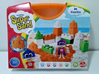 Vivid The Original Super Sand | Sand Castle Creative Activity Set in Case