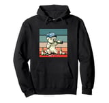 Dog hat bottles drinking cartoon inebriated humorous comical Pullover Hoodie