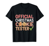 Official Christmas Cookie Tester Funny Christmas Jokes T-Shirt